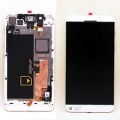 BlackBerry Z10 LCD and Touch Screen Assembly with frame [White]